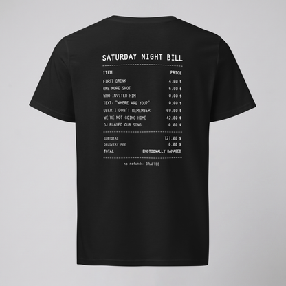 SATURDAY NIGHT BILL